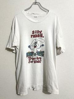 90s Silly rabbit vintage Tシャツ Lサイズ　ホワイト