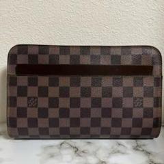 LOUIS VUITTON セカンドバッグ サンルイ ダミエキャンバス　美品