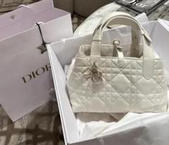 DIOR toujours ディオール トゥジュール トート スモール 純白