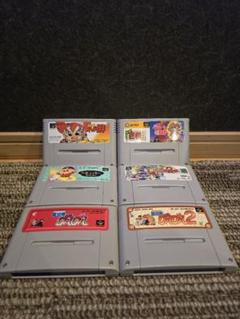 スーパーファミコン 　6本セット売り