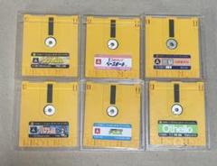 ファミコンディスクシステムカード　6枚セット
