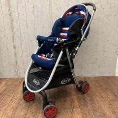 GRACO ベビーカー ネイビー ストライプ