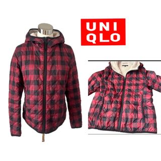 【UNIQLO ユニクロ】フード付き ダウンジャケット アウター