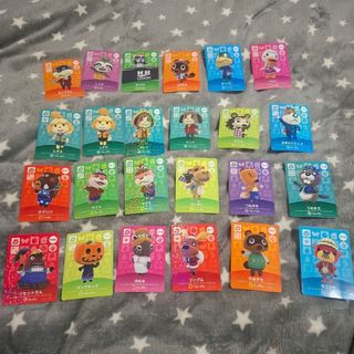 どうぶつの森　amiiboカード　24枚セット