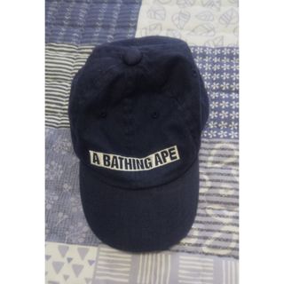 アベーシングエイプ エイプキッズ CAP 帽子 ネイビー