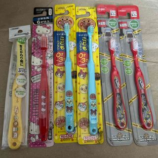 こども歯ブラシ 園児用 トミカ15 アンパンマン キティちゃん すみっコぐらし