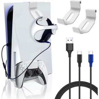 PS VR2 充電ケーブル PS5コントローラー 充電ケーブルセット フック