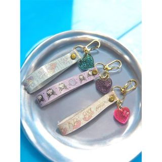 昔懐かしキーホルダー★ハンドメイド
