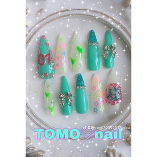 初音ミクネイルチップ 初音ミクネイル