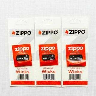 ZIPPO wick ジッポ ウィック 替え芯 x3