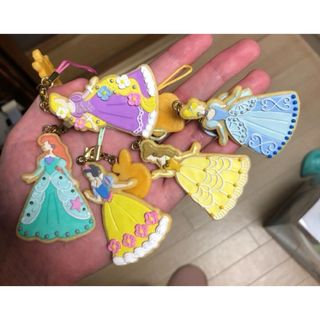 ディズニープリンセス アリエル ラプンツェル ベル クッキー ストラップ