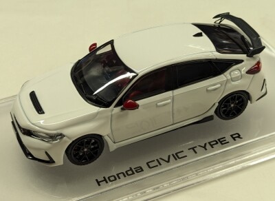 Hobby JAPAN 1/43 HJD43 ホンダ シビック TYPE R (FL5) 純正オプション装着車 チャンピオンシップホワイト