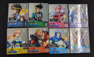 アニメBlu-ray ドラゴンクエスト ダイの大冒険 全8巻 セット